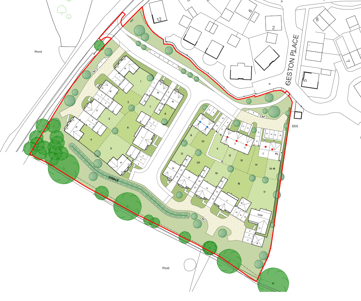 twyning siteplan